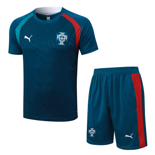 Kit Treino Camisola Portugal 2026 Azul
