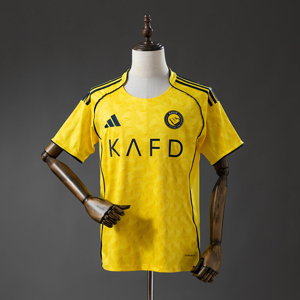 Camisola Al-Nassr 2025-26 Principal Versão Adepto RONALDO #7