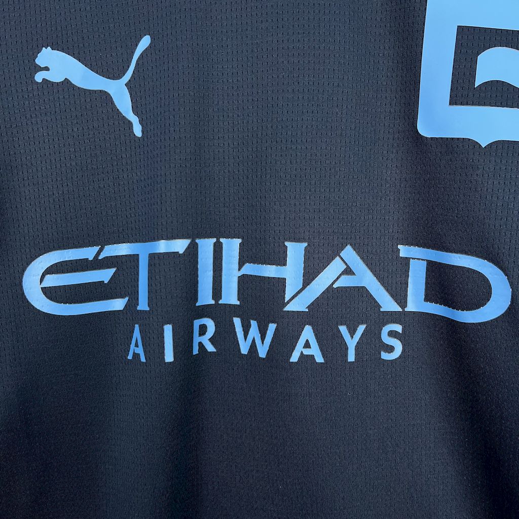 Camisola Girona FC 2025-26 Alternativa Azul Versão Adepto