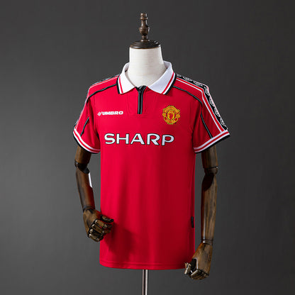 Camisola M-UNITED 1998-99 Principal Versão Adepto