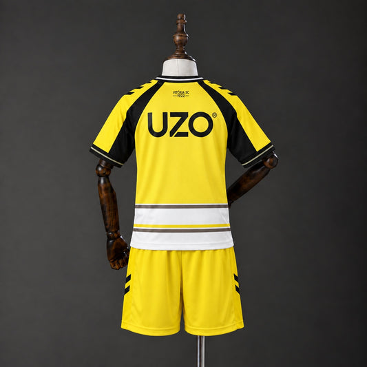 Kit Criança Vitoria SC 2026-27 Alternativo Amarelo