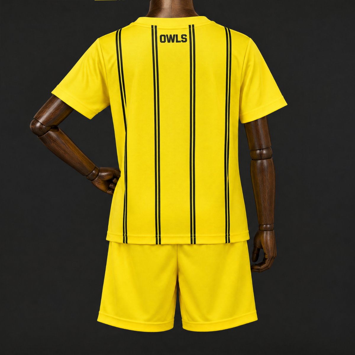 Kit Criança SHE-WED 2026-27 Alternativo Amarelo