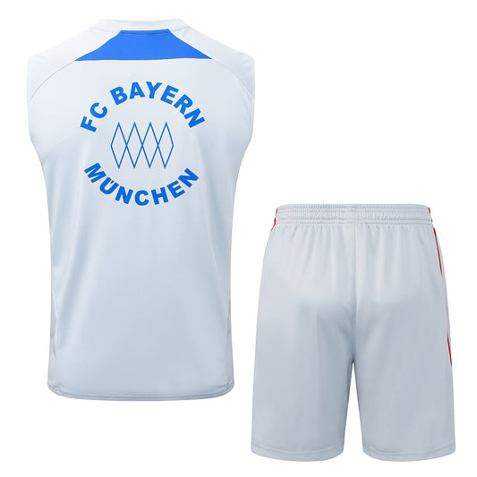 Kit Treino Manga Cava FC Bayern Munique 2025-26