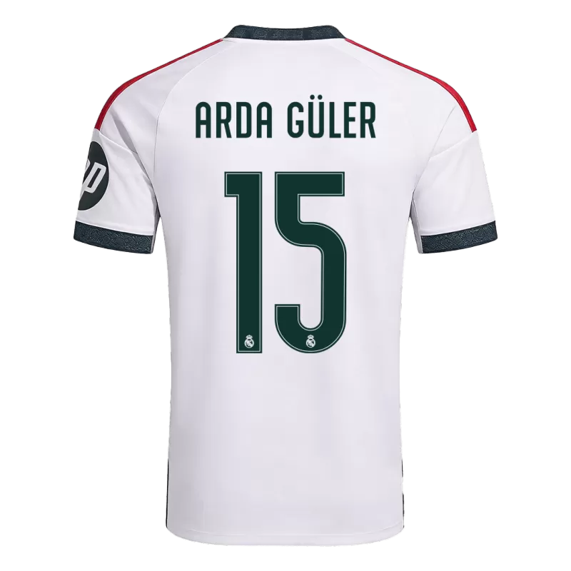 Camisola Real Madrid CF 2026-27 Principal Versão Adepto ARDA GÜLER #15