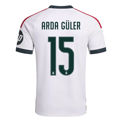 Camisola Real Madrid CF 2026-27 Principal Versão Adepto ARDA GÜLER #15