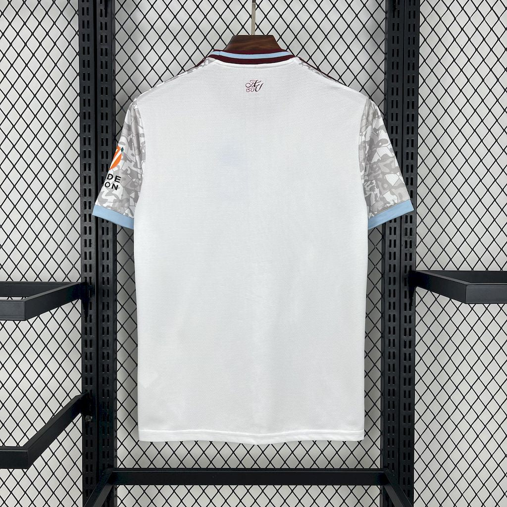 Camisola AV 2025-26 Alternativa Branca Versão Adepto
