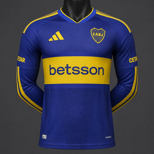 Camisola Manga Comprida CA Boca Juniors 2026-27 Principal Versão Jogador