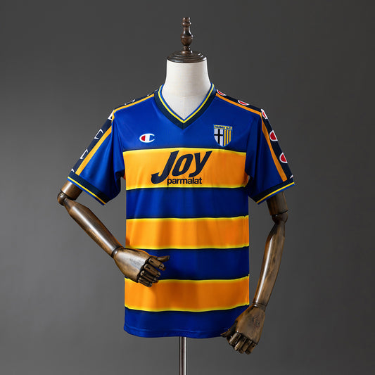Camisola Parma Calcio 2001-02 Principal Versão Adepto
