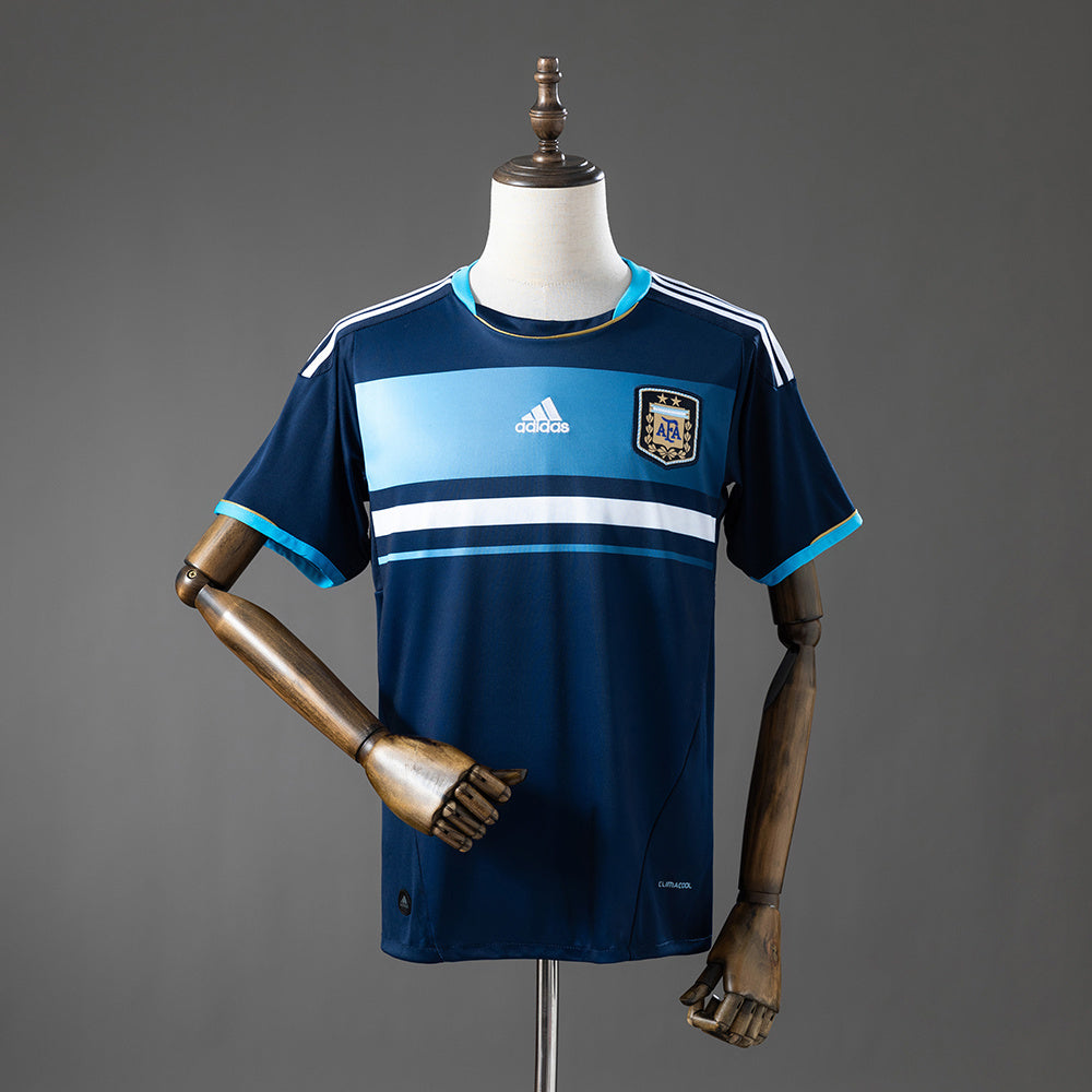 Camisola Argentina 2011 Alternativa Azul Versão Adepto