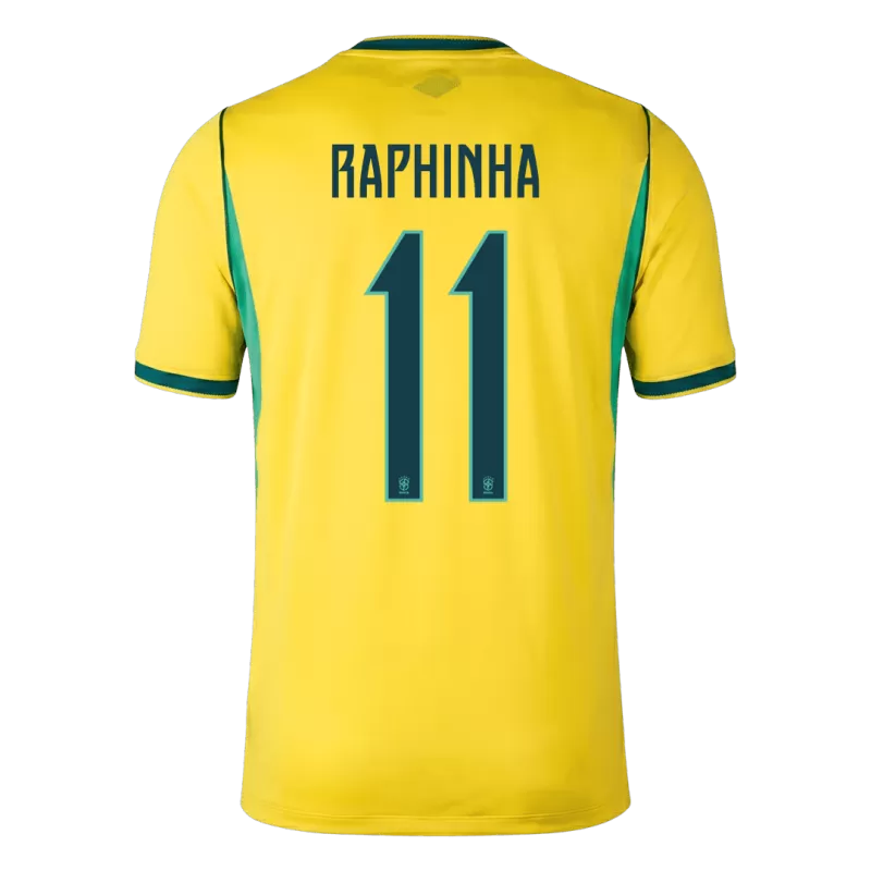 Camisola Brasil 2026 Principal Versão Adepto RAPHINHA #11
