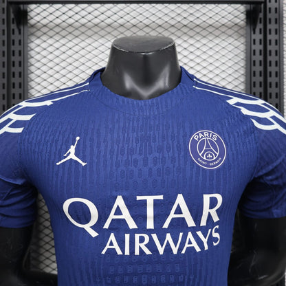 Camisola FC Paris Saint-Germain 2024-25 Alternativa Azul Versão Jogador