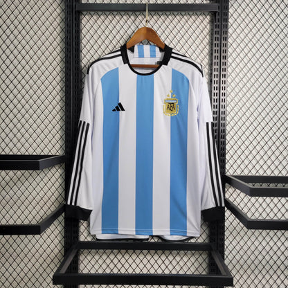 Camisola Manga Comprida Argentina 2022 Principal