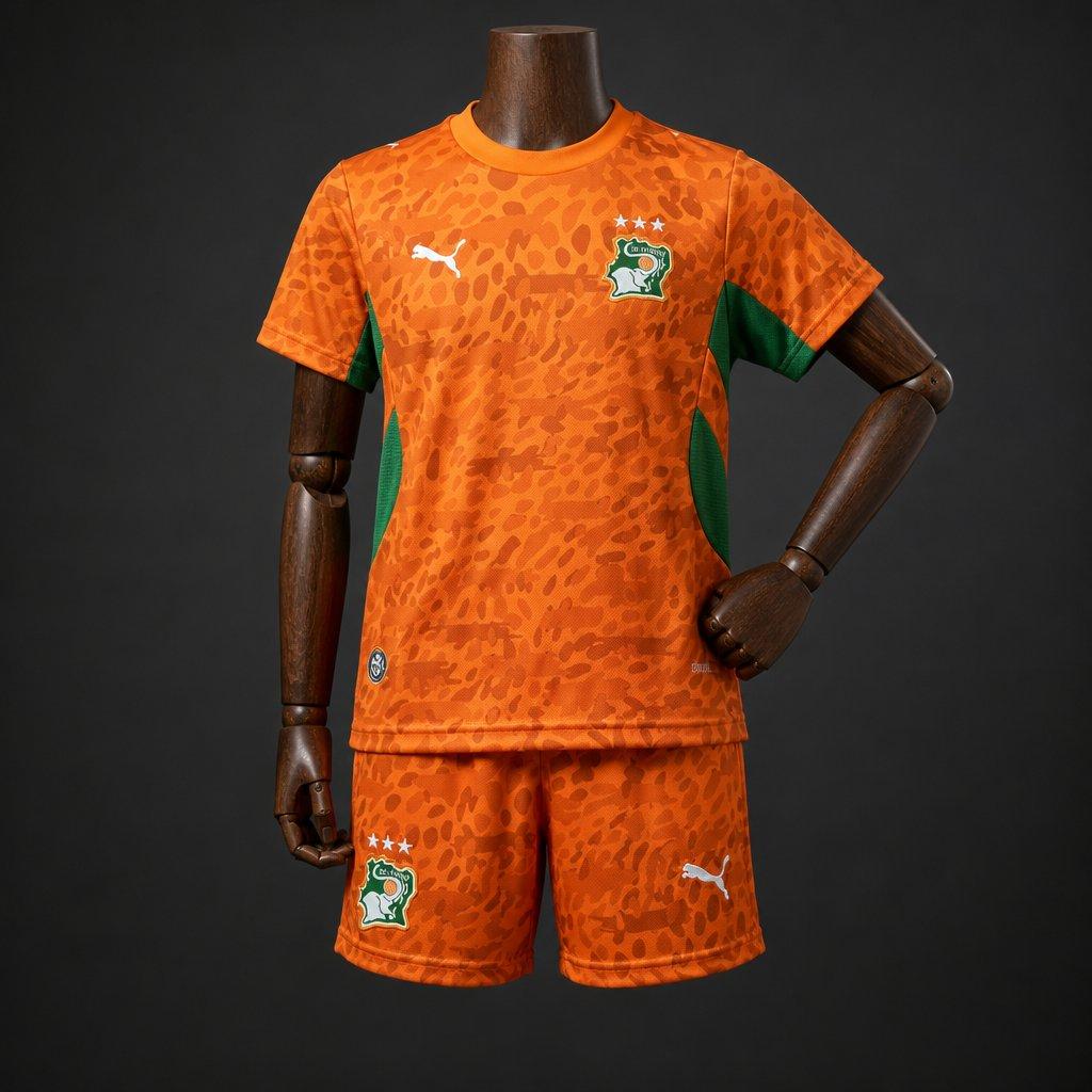 Kit Criança Costa do Marfim 2026 Principal