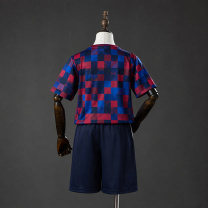 Kit Criança FC Barcelona 2026-27 Pre-Match
