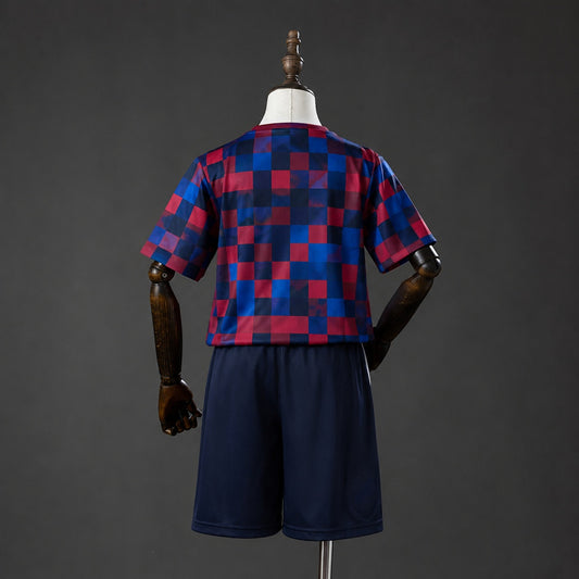 Kit Criança FC Barcelona 2026-27 Pre-Match