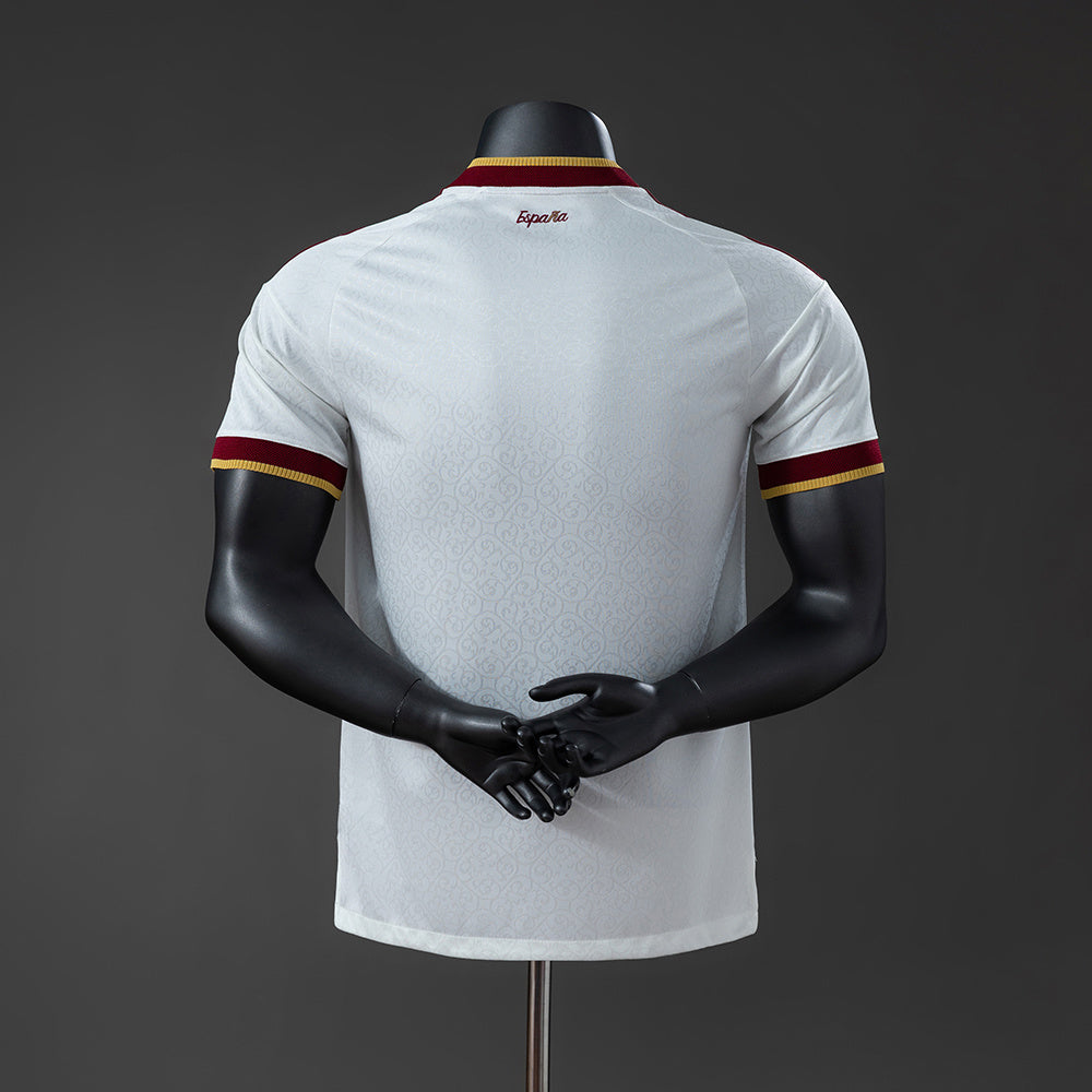 Camisola Espanha 2026 Alternativa Branca Versão Jogador