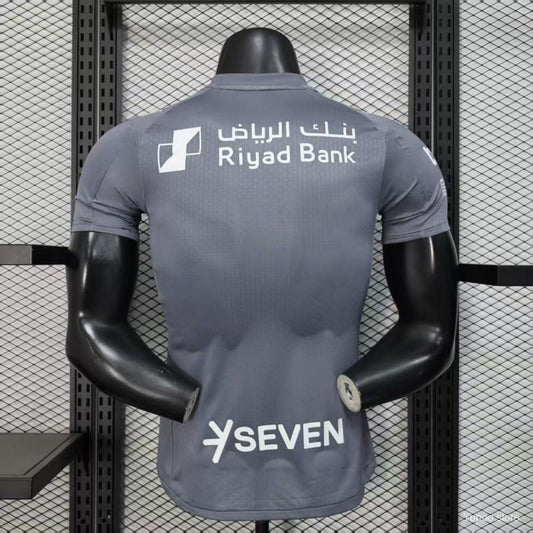Camisola Al-Hilal SFC 2025-26 Alternativa Cinzenta Versão Jogador