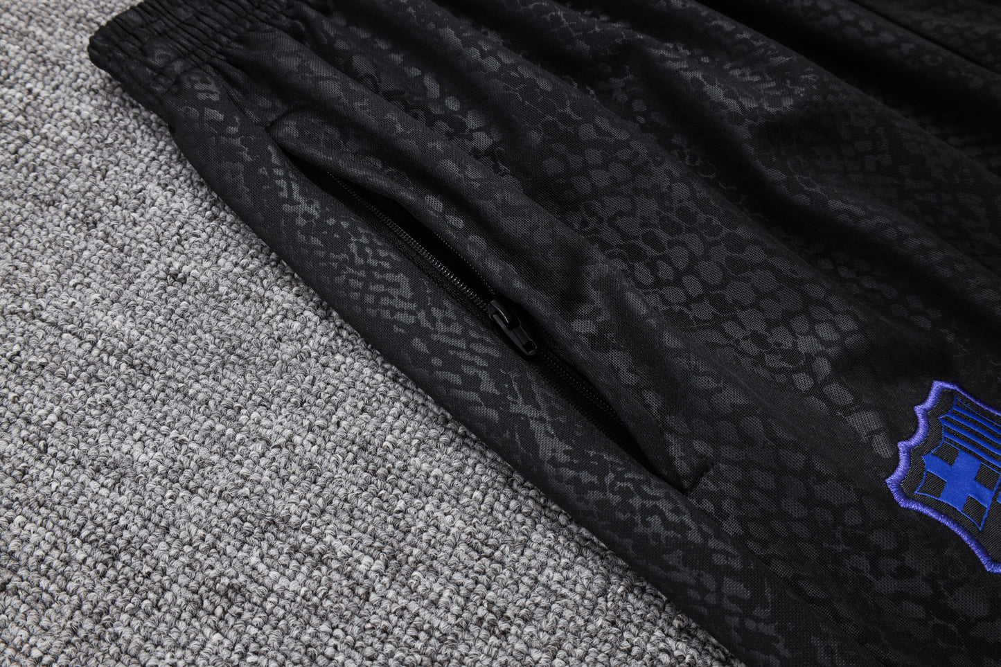 Fato de Treino FC Barcelona 2025-26 - Camisola com Fecho