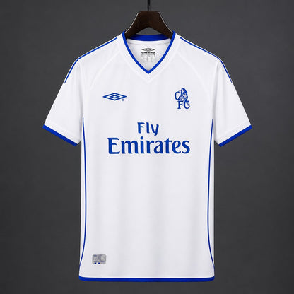 Camisola CHE 2001-02 Alternativa Branca Versão Adepto