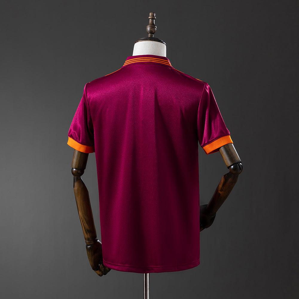 Camisola AS Roma 1992-93 Principal Versão Adepto