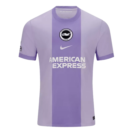 Camisola BRIGH 2025-26 Alternativa Azul Versão Adepto
