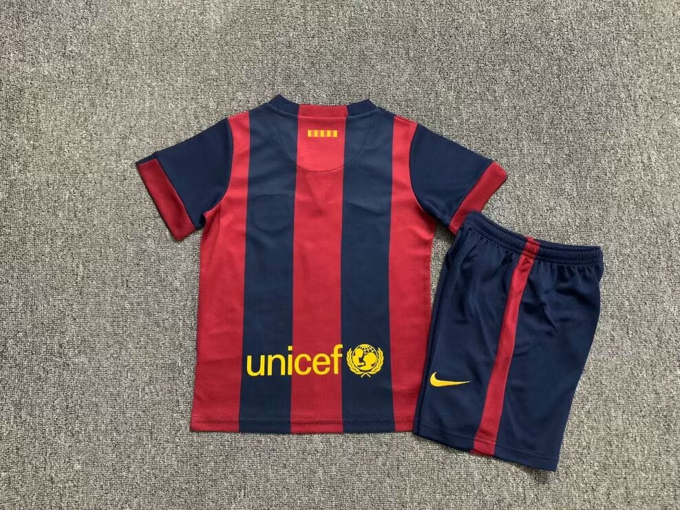 Kit Criança FC Barcelona 2014-15 Principal