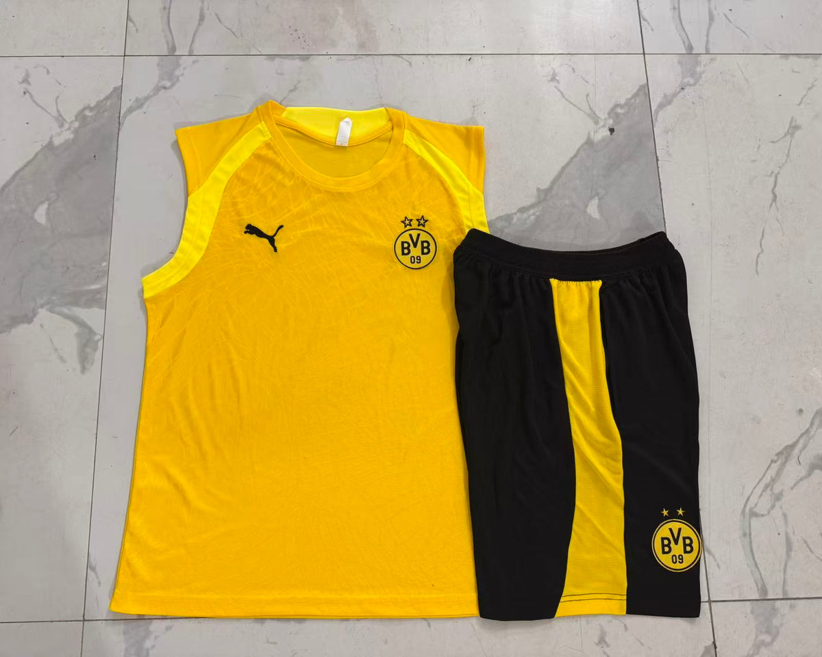 Kit Treino Manga Cava Borussia Dortmund 2025-26