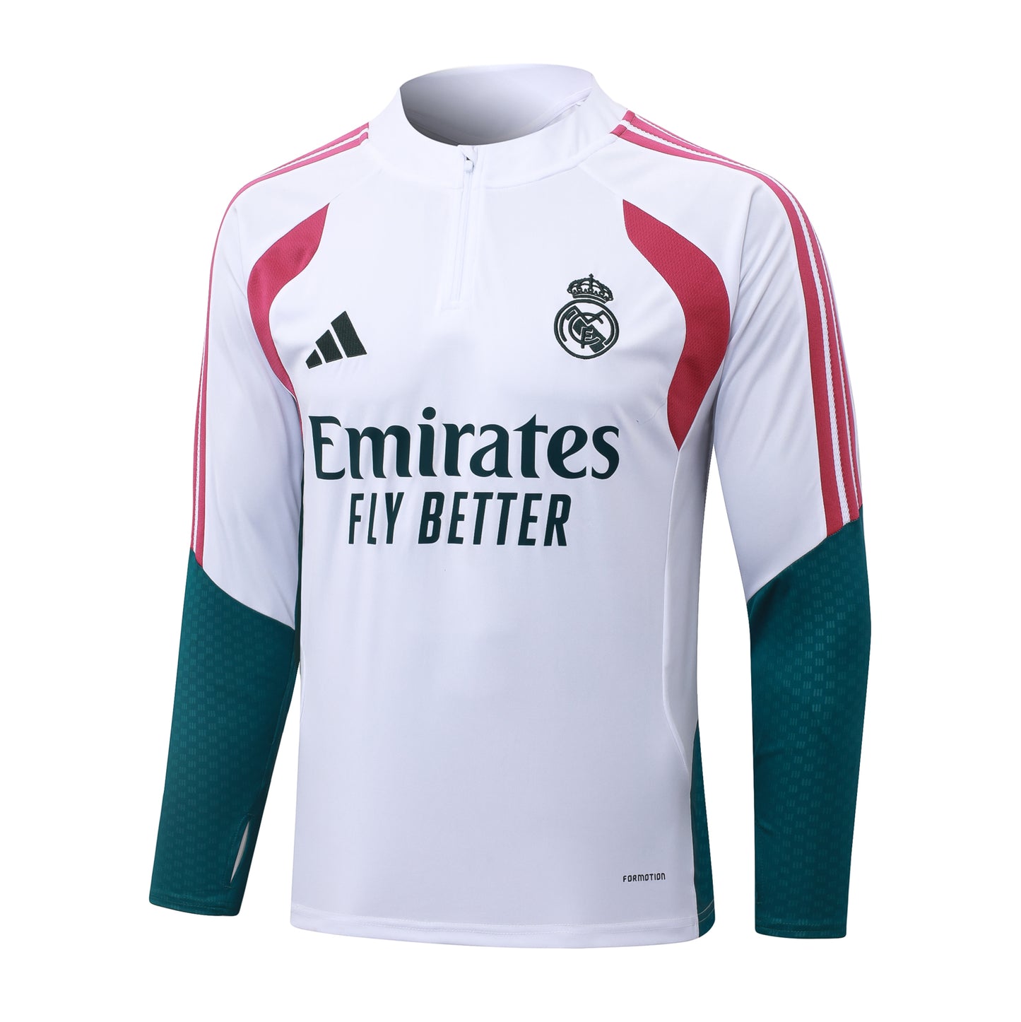 Fato de Treino Real Madrid CF 2026-27 - Camisola com Fecho