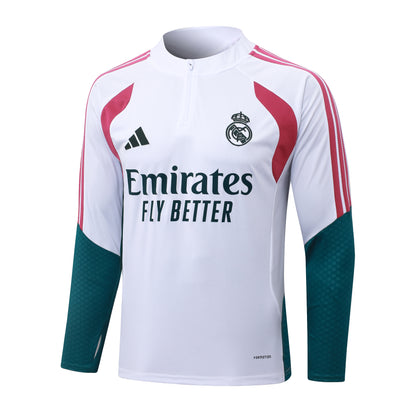Fato de Treino Real Madrid CF 2026-27 - Camisola com Fecho