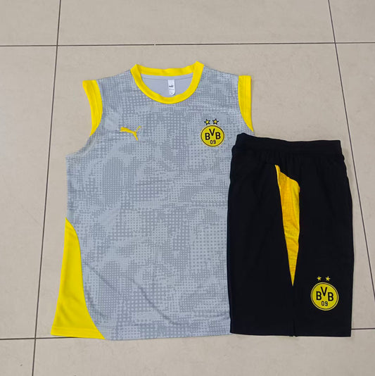 Kit Treino Manga Cava Borussia Dortmund 2025-26