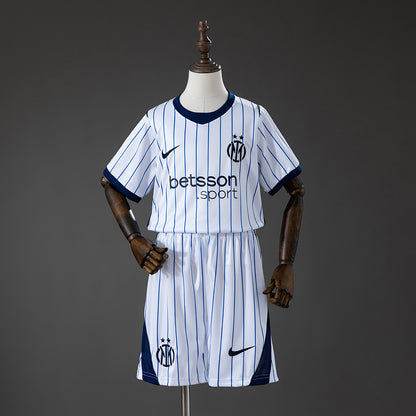 Kit Criança Inter Milão 2026-27 Alternativo Branco