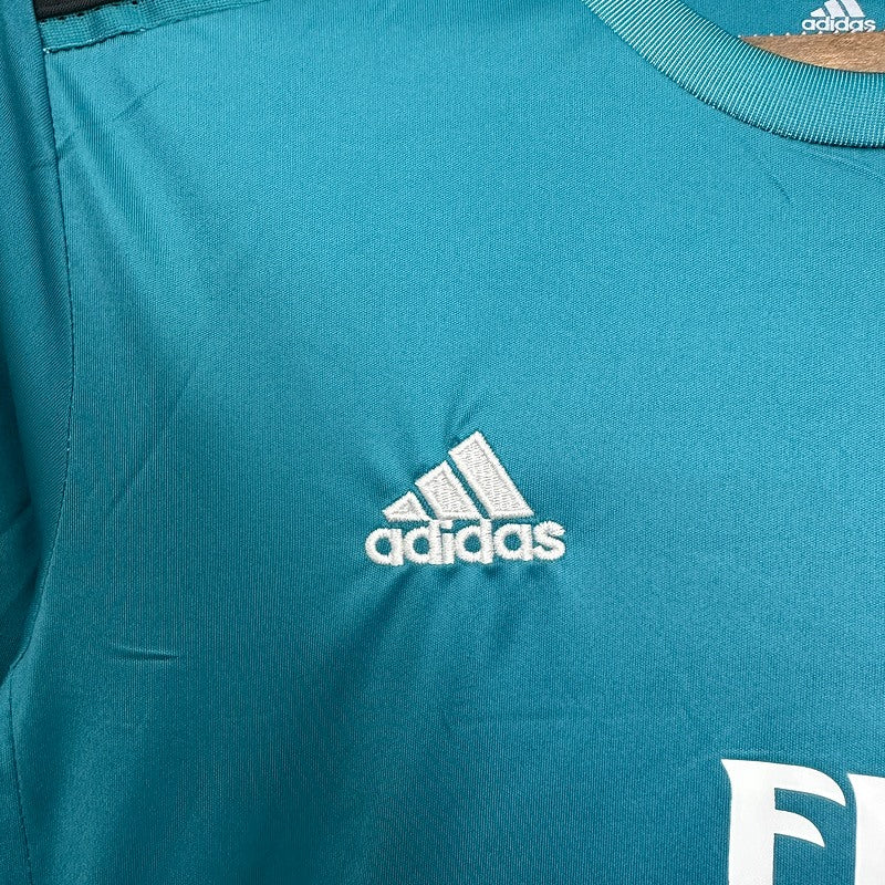 Kit Criança Manga Comprida Real Madrid 2016-17 Alternativo
