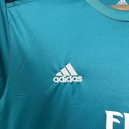 Kit Criança Manga Comprida Real Madrid 2016-17 Alternativo