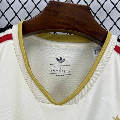 Manga Cava CR Flamengo 2025-26 Alternativa Amarela