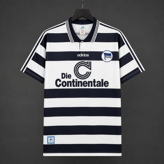 Camisola Hertha BSC 1998-99 Principal Versão Adepto