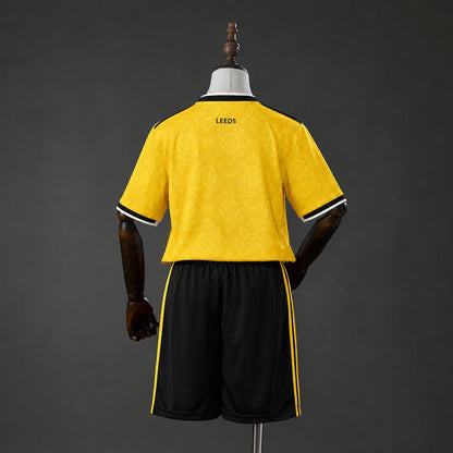 Kit Criança Leeds-U 2026-27 Alternativo Amarelo