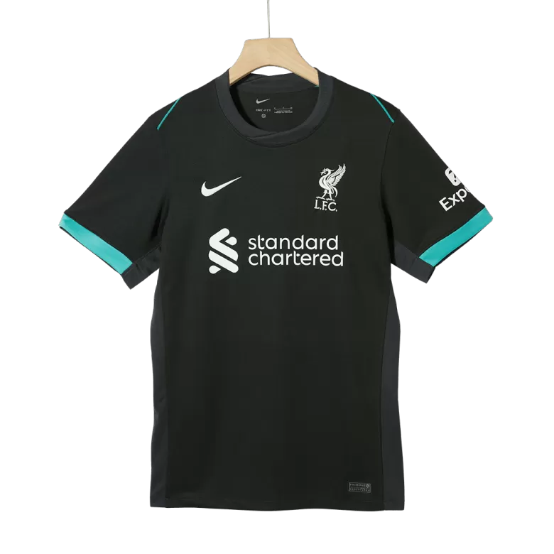Camisola LIV 2024-25 Alternativa Preta UCL Versão Adepto M.SALAH #11