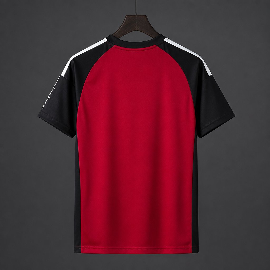 Camisola Schalke 04 2026-27 Alternativa Vermelha Versão Adepto