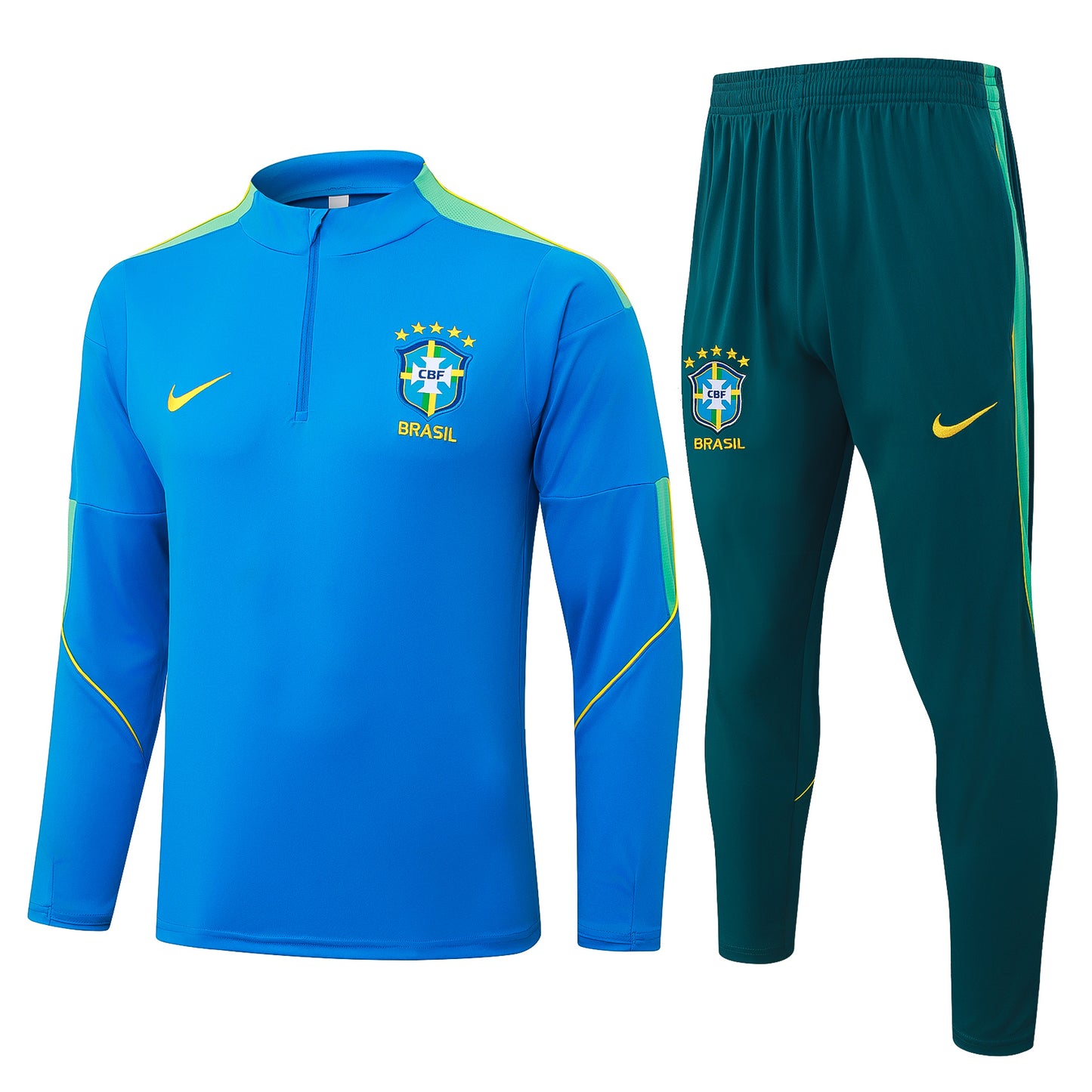 Fato de Treino Brasil 2026 - Camisola com Fecho