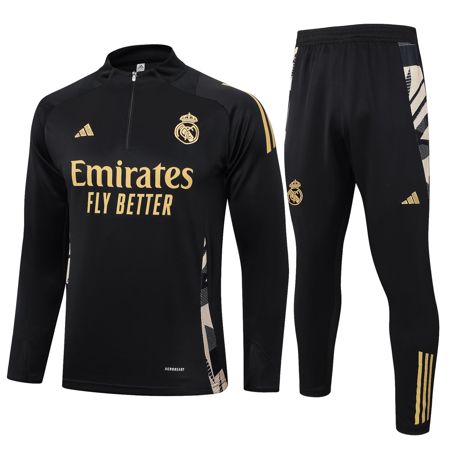Fato de Treino Real Madrid CF 2024-25 - Camisola com Fecho