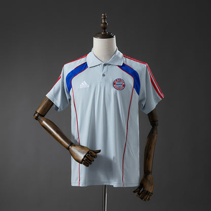Polo FC Bayern Munique 2025-26 Cinza