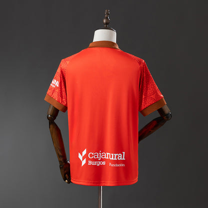 Camisola Burgos CF 2025-26 Alternativa Laranja Versão Adepto