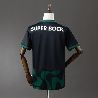 Camisola SCP 2025-26 Alternativa Verde Versão Adepto (Entrega Imediata)