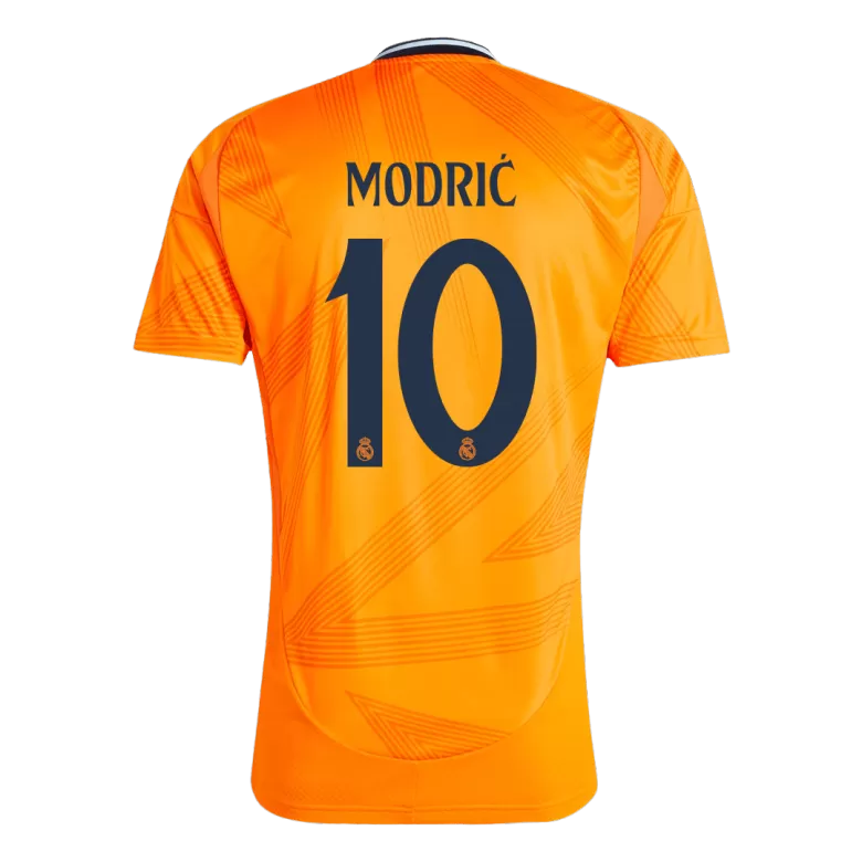Camisola Real Madrid CF 2024-25 Alternativa Laranja Versão Adepto MODRIC #10