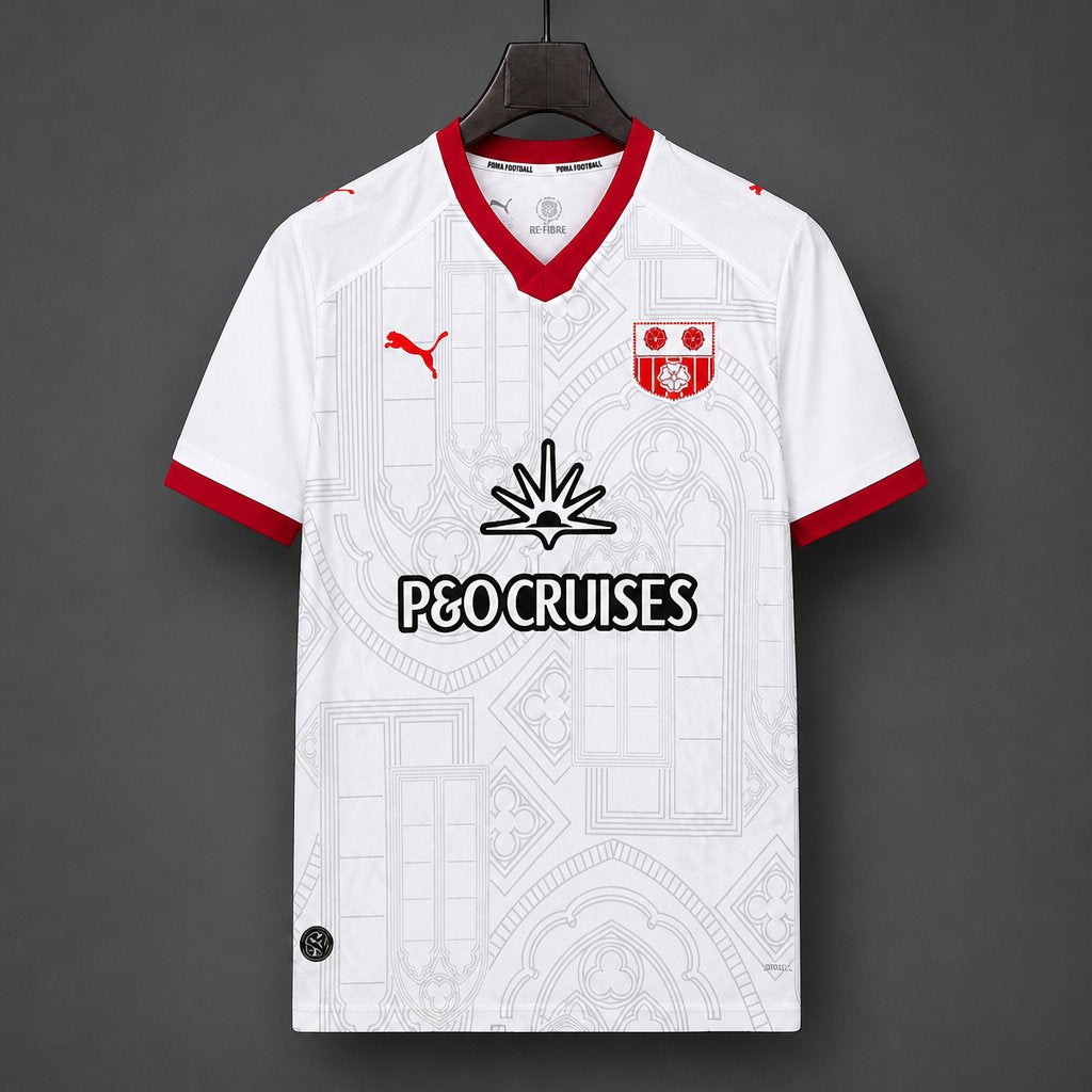 Camisola S-PTON 2026-27 Alternativa Branca Versão Adepto