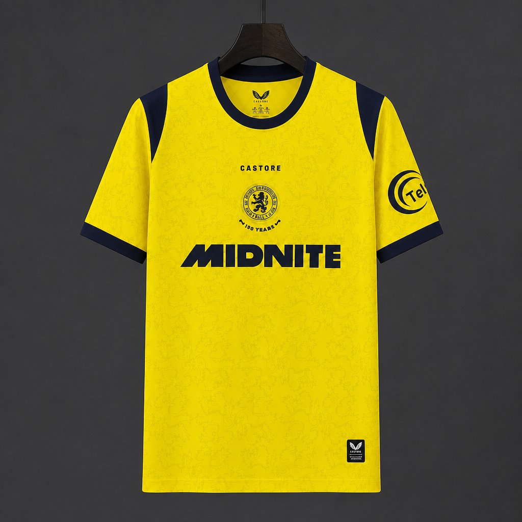 Camisola MB 2026-27 Alternativa Amarela Versão Adepto