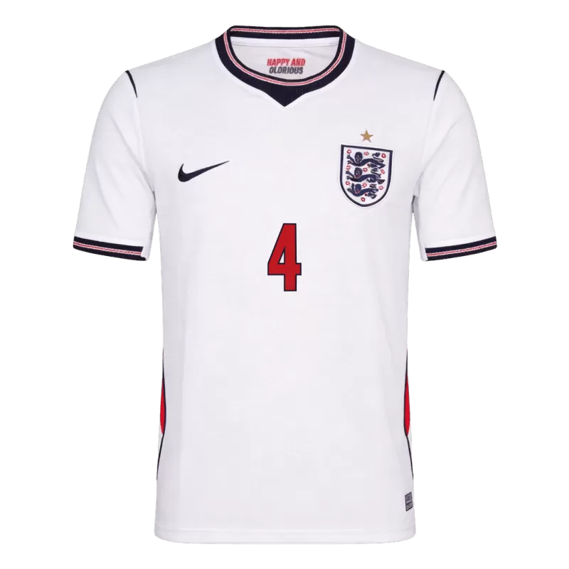 Camisola Inglaterra 2026 Principal Versão Adepto RICE #4