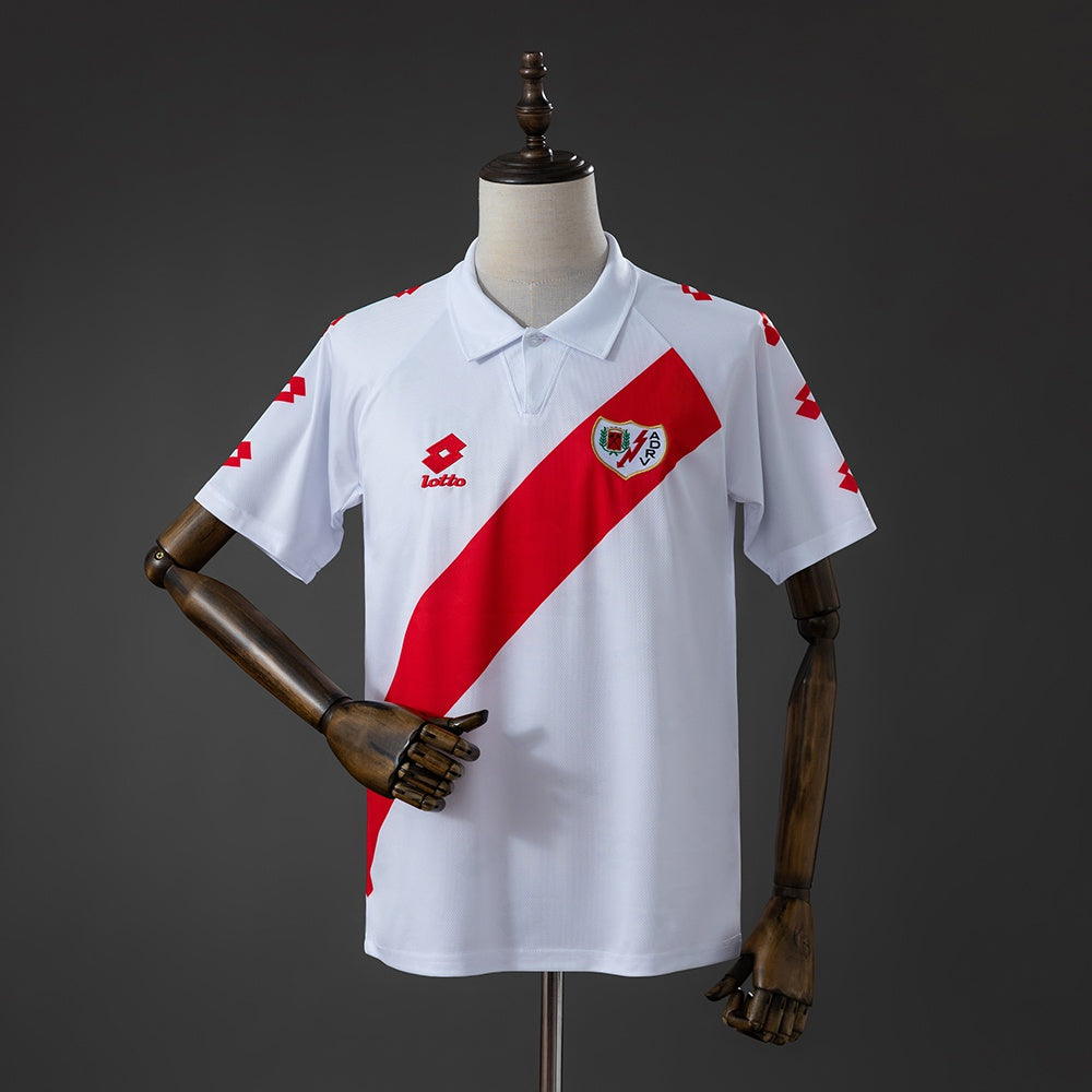 Camisola Rayo Vallecano 1992-93 Principal Versão Adepto