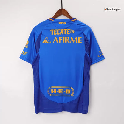 Camisola Tigres UANL 2024-25 Alternativa Azul Versão Adepto