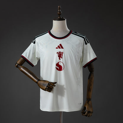 Camisola M-UNITED 2026-27 Alternativa Branca Versão Adepto